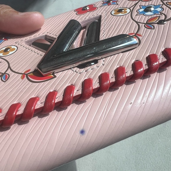 🛑SOLD🛑 Louis Vuitton Long Wallet Epi Portefeuille Twist Pink - Picture 5 of 11